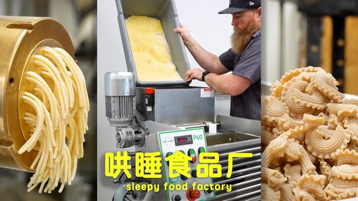 Pabrik makanan pengantar tidur: Tidurlah sambil ditemani hidangan pasta sebelum tidur 🛏️