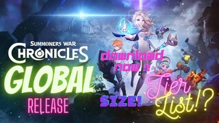 Summoners War Chronicles Global Release, Size, Tier List!?