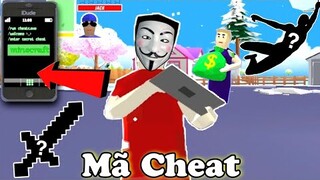 Những MÃ CHEAT Thú Vị Trong DUDE THEFT WARS