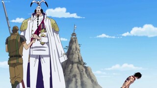 Sengoku brought Ace to the execution ground against the helplessness of Garp || ONE PIECE