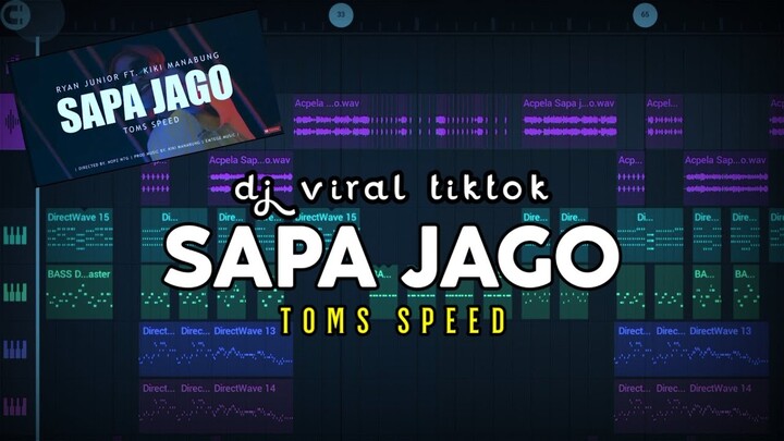 DJ SAPA JAGO (TOMS SPEED) FULL BASS TIKTOK VIRAL (Prengky Gantay Remix)