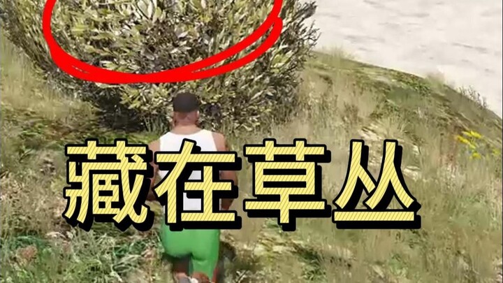 هل يمكن الاختباء في الشجيرات لتجنب القبض من قبل الشرطة في ألعاب GTA عبر العصور؟