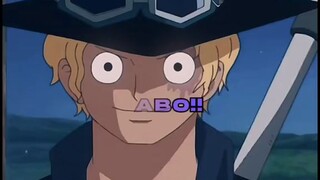 sabo brtemu teman lufy