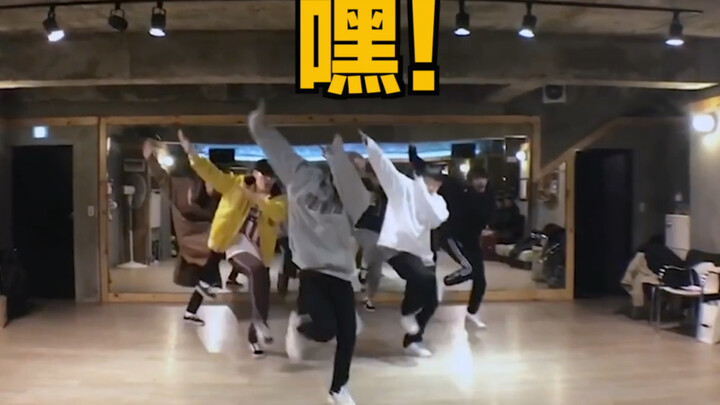 【BlockB】Yesterday(aka.劳动号子)练习室现场