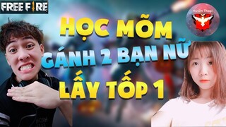 [ Garena FreeFire ] Học Chơi Cùng Gái Và Dồn 100% Công Cực Gánh 2 Bạn Gái Và Cái Kết - Học Mõm FF