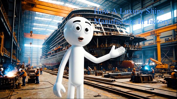 How A Luxury Ships Manufacture In Factory | Full Process Of Manufacturing | Edu Utsav 4K UHD