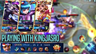 I PLAYED WITH KINGJASRO!! | FANNY GAMEPLAY | MLBB