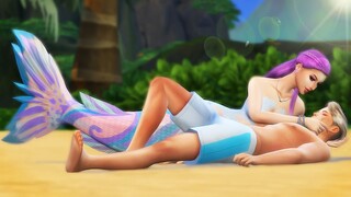 IN LOVE WITH A MERMAID - PART 5 - HUMAN & MERMAID LOVE STORY | SIMS 4 MACHINIMA