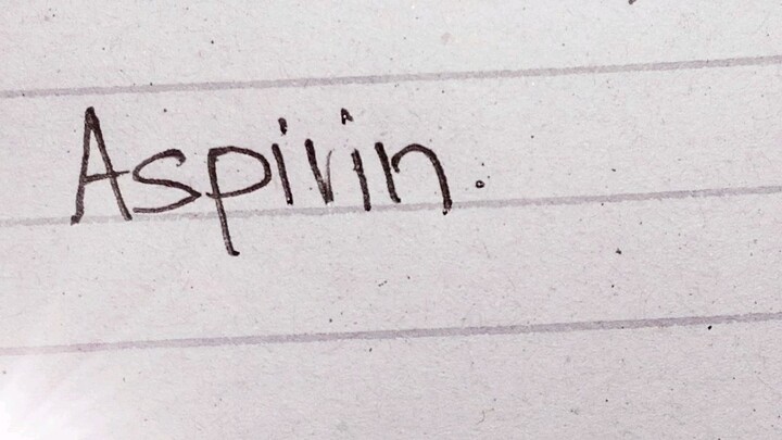 Aspirin