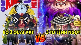 Zoro vs Katakuri | Bộ 3 Quái Vật Băng Mũ Rơm vs Bộ 3 Tư Lệnh Ngọt Bigmom, Ai Mạnh Hơn ?