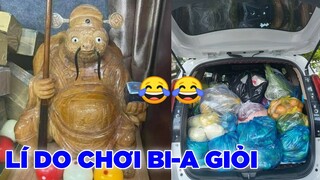 Chơi bi-a có thần độ, Đi về quê trở lại thành phố - Top comment hài hước Face Book.