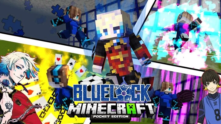 อัปเดตใหม่! แอดออน "Blue Lock ขังดวลแข้งที่โครตเฟี้ยว" ใน Minecraft มือถือ?🔥| Minecraft รีวิว Addon