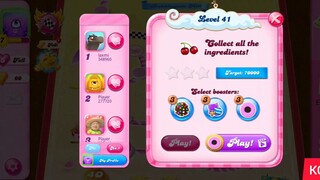 CANDY CRUSH SAGA LEVEL 41 (NEW VERSION)