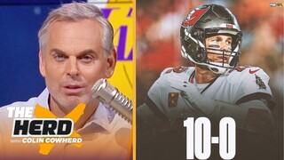 The Herd | Colin Cowherd wants to see Tom Brady & Buccaneers offense to bounce back against Panthers