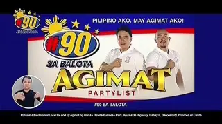 AGIMAT Partylist Paid TV Ad April 2022 30s I ABS-CBN Halalan 2022 Campaign Ad