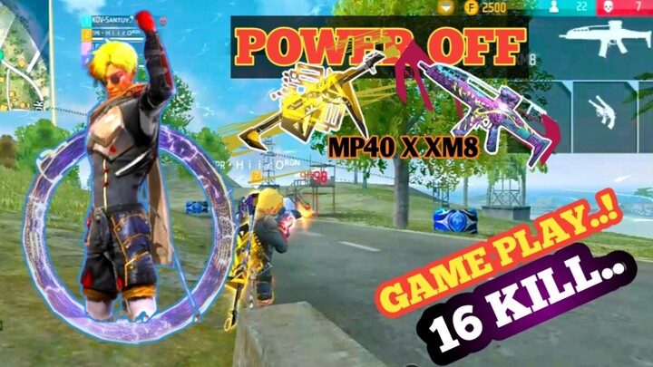 BANTAI BERMUDA PAKAI XM8 & MP40||GAME PLAY FREE FIRE