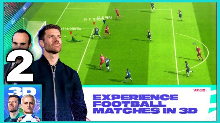 Top Eleven Be Football Manager - 3D Live Matches - Gameplay Walkthrough Part 2 (Android/iOS)