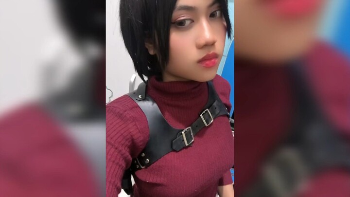 Ada Wong Resident Evil cosplay | sign language song cover & other mommy lipsync trends ❣️