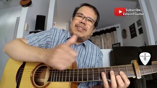 If I Sing You A Love Song   SLOW Demo Fingerstyle Guitar Cover