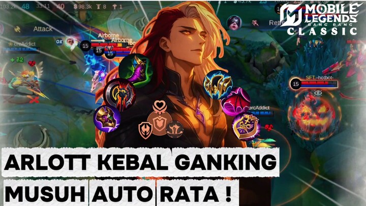 ARLOTT TANK HARAM! 😱 Sekali Combo FLICKER Terganas, MUSUH RATA SEKEJAP! 🔥