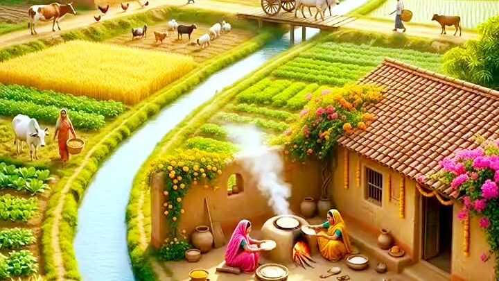 அழகு கொஞ்சம் கிராமத்தின் இயற்கை வாழ்வியல்