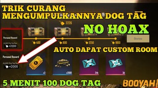 TRIK CURANG MENGUMPULKAN DOG TAG GUILD DENGAN CEPAT - FREE FIRE