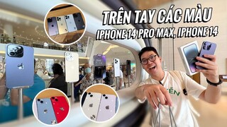 Cảm nhận các màu của iPhone 14 / 14 Pro Max: 💜 Màu tím hơi chìm, 💛 Màu vàng năm nay nó lạ lắm!