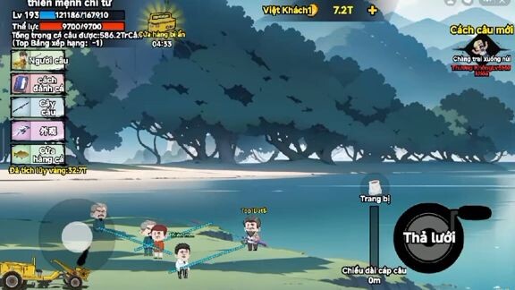 cách lấy chiêu mới ở cách câu 18