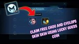 How to get free skin Furious Tiger and Super Sportsman using M coin in Mobile Legends