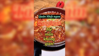 Quán Nhật ngon mê mẩn