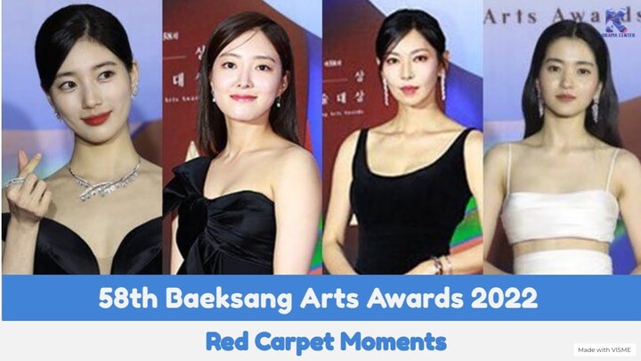58th Baeksang Arts Awards 2022 Red Carpet Moments😍