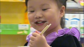 哈哈哈～今天不当爸爸～当闺蜜！！！ #宝爸带娃 #萌娃 #露兮粑粑