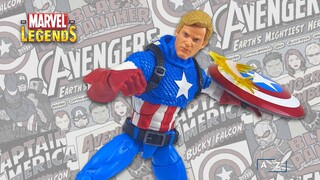 集大成之作！孩之宝 Marvel Legends 美国队长 ToyBiz 20周年复古挂卡系列 开箱评测【AtoZ】