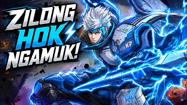 Zilong disini OP! - HOK gameplay
