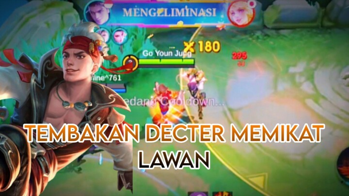 TEMBAKAN DEXTER MEMIKAT LAWAN