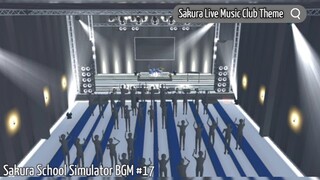 Sakura School Simulator Live Music Club Outside Theme