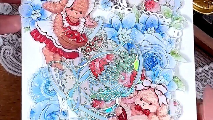 ASMR - Journaling with me - Doll Desert 🧸🍓
