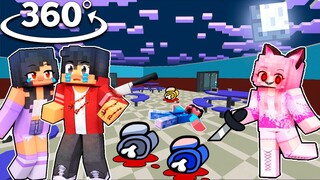 APHMAU saving AARON from KAWAII CHAN Impostor - Minecraft 360°