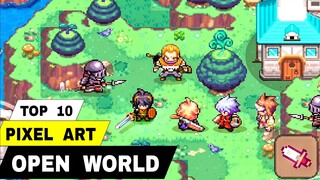 Top 10 Best OPEN WORLD PIXEL ART RPG Games (Like Zenonia, Inotia and Chroisen 2)