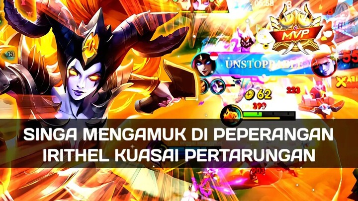 JALAN SAMBIL NEMBAKIN LAWAN, IRITHEL JADI ANCAMAN