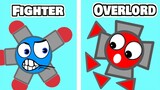 Pro Fighter Vs Pro OverLord Diep.io New TOP 100% Funny Maze Trolling