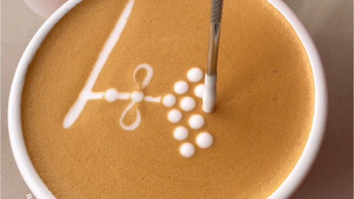 งานแกะลายกาแฟ “ปมจีน” / ผลงานดั้งเดิม