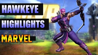 HAWK EYE HIGHLIGHTS (MARKSMAN) - MARVEL SUPER WAR