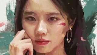 【Tranh】Đây là cô gái xinh đẹp nhất mà tôi từng vẽ. Tiếc là,