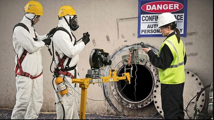 Confined space atmospheric testing