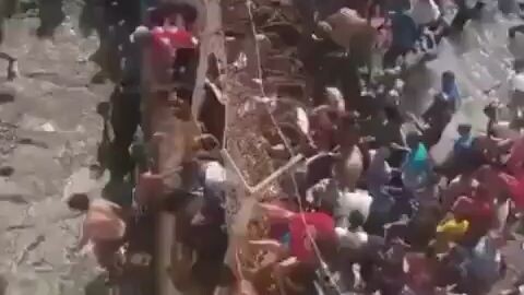 Thousands of Moroccans storm Ceuta enclave in major crisis after king boasts economic growth