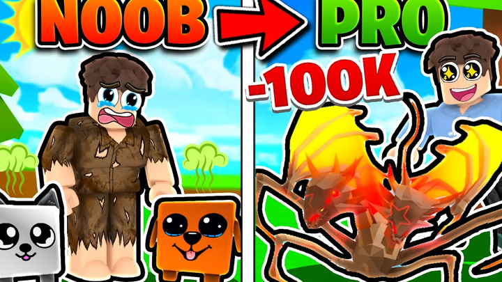 NOOB สู่มือโปรทันทีด้วย $100000 ROBUX! (Roblox Clicker จำลอง)
