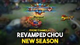 Revamped Chou is Here! | New Season New Rotation for Chou | Mobile Legends