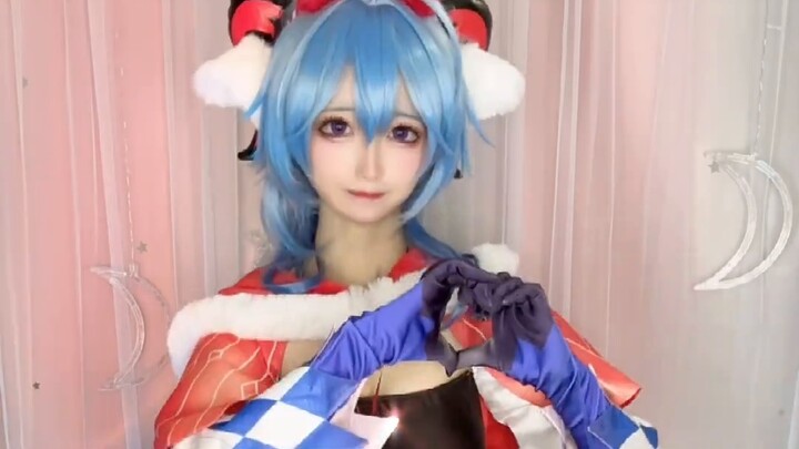 Lingling～Ganyu's Christmas Hand Gesture Dance【Last Christmas】