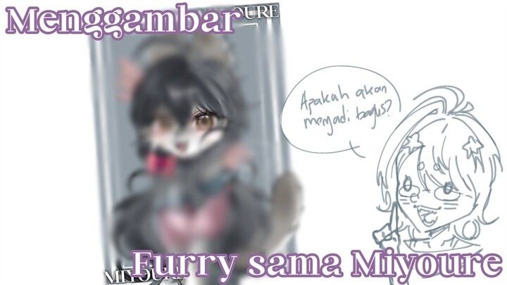 | Speed paint | Selamat datang ke dunia mewly ~ (oc furry)